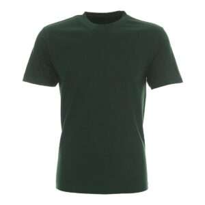 бутилково зелена памучна тениска премиум